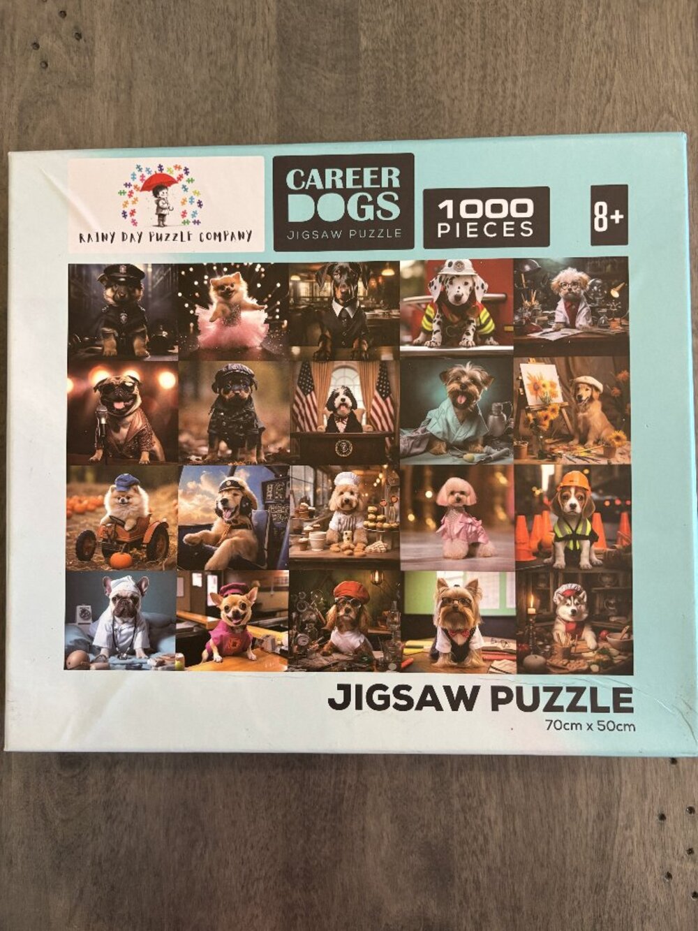 1000 piece jigsaw puzzle-Career dogs NEW